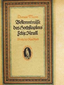 Thomas Mann - Bekenntnisse des Hochstaplers Felix Krull (gótbetűs) [antikvár]