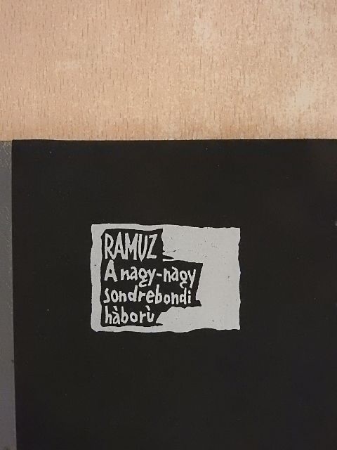 C. F. Ramuz - A nagy-nagy sondrebondi háború [antikvár]