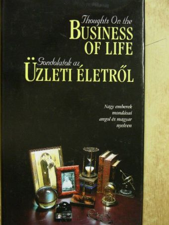 Gondolatok az üzleti életről [antikvár]