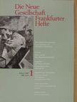 Axel Schäfer - Die Neue Gesellschaft/Frankfurter Hefte 1996/1. [antikvár]