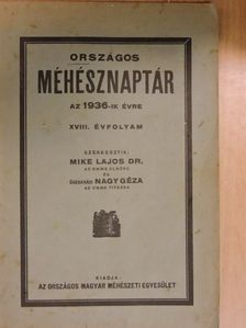 Országos Méhésznaptár az 1936-ik évre [antikvár]