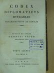 Fejér György - Codex diplomaticus hungariae ecclesiasticus ac civilis VI/2. (töredék) [antikvár]