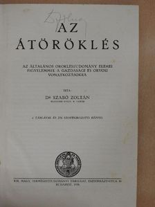 Dr. Szabó Zoltán - Az átöröklés [antikvár]