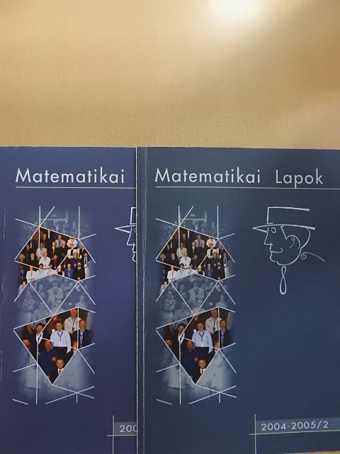 Csete Lajos - Matematikai Lapok 2004-2005/1-2. [antikvár]