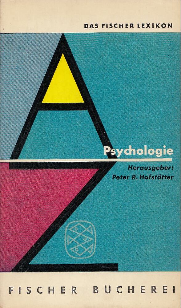 Peter R. Hofstätter - Psychologie [antikvár]
