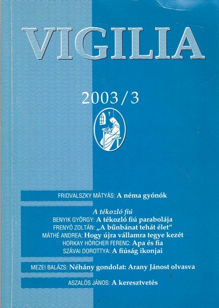Lukács László - Vigilia 2003/3 [antikvár]