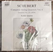 SCHUBERT - STRING QUARTETS VOL.6 - QUARTET NO.15 D.887, 5 GERMAN DANCES D.90 CD