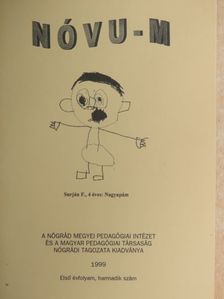 Tóth B. Józsefné - Nóvu-m 1999/3. [antikvár]