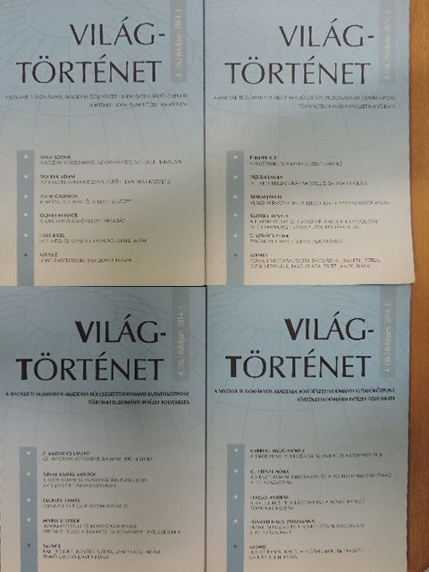 Czézár Nikolett - Világtörténet 2014/1-4. [antikvár]