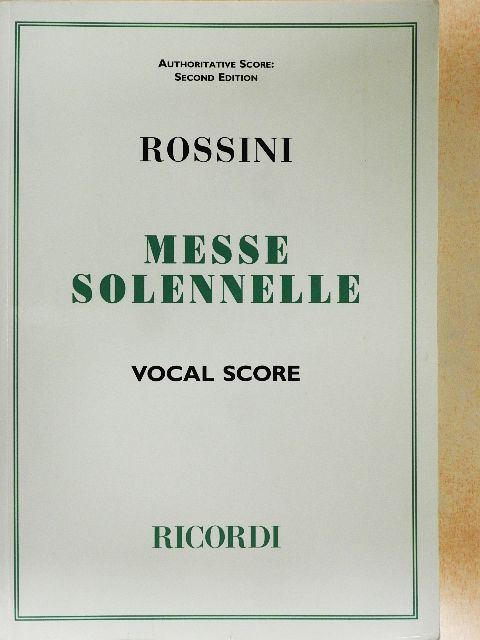 Gioachino Rossini - Messe Solennelle [antikvár]