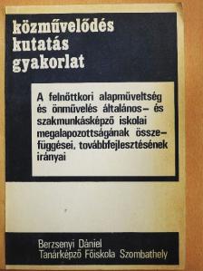 Bejczy Károly - Közművelődés, kutatás, gyakorlat [antikvár]
