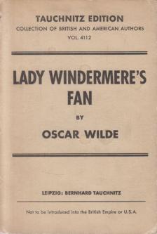 Oscar Wilde - Lady Windermere's Fan [antikvár]