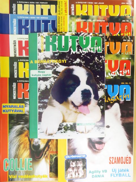 Nemzetközi Kutya Magazin 1997. (nem teljes évfolyam) [antikvár]