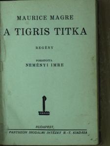 Maurice Magre - A tigris titka [antikvár]