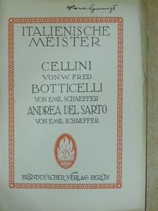 Emil Schaeffer - Italienische Meister [antikvár]