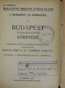 Budapest Duna-balparti környéke [antikvár]