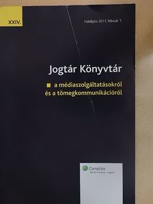 Jogtár Könyvtár a médiaszolgáltatásokról és a tömegkommunikációról [antikvár]