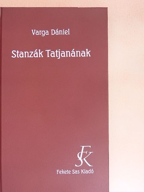 Varga Dániel - Stanzák Tatjanának [antikvár]
