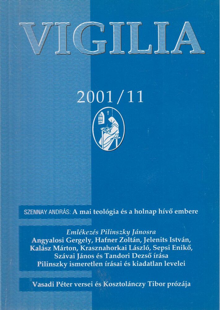 Lukács László - Vigilia 2001/11. [antikvár]