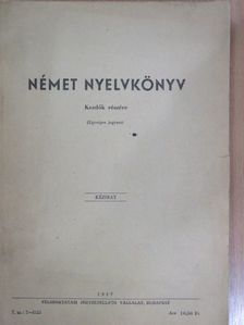 Dr. Szirmai Gina - Német nyelvkönyv [antikvár]