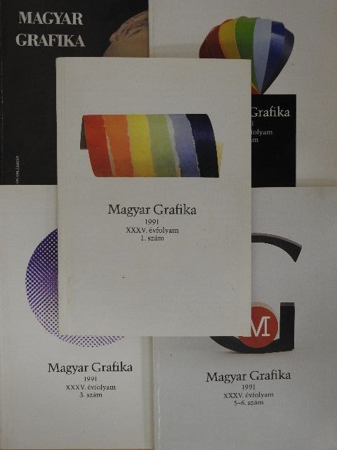 Becsó Zsolt - Magyar Grafika 1991/1-6. [antikvár]