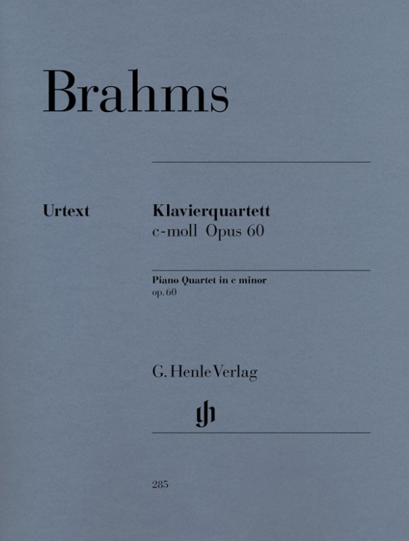 BRAHMS... - KLAVIERQUARTETT e-MOLL OP.60 URTEXT (KRELLMANN/THEOPOLD)