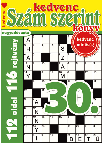 .- - Kedvenc Szám Szerint Könyv 30