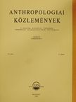 Guba Zsuzsanna - Anthropologiai közlemények 40. kötet 1-2. füzet [antikvár]