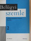Dr. Zsigmond József - Belügyi Szemle 1968. február [antikvár]