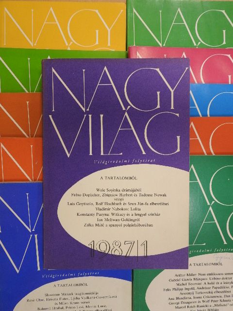Fried István - Nagyvilág 1987. (nem teljes évfolyam) [antikvár]