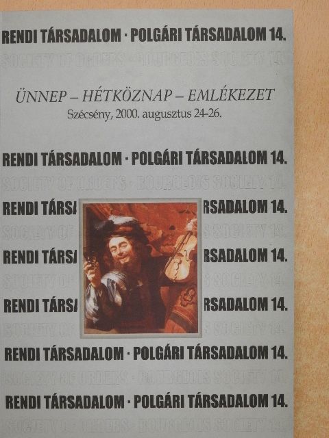 Praznovszky Mihály - Rendi társadalom - Polgári társadalom 14. [antikvár]