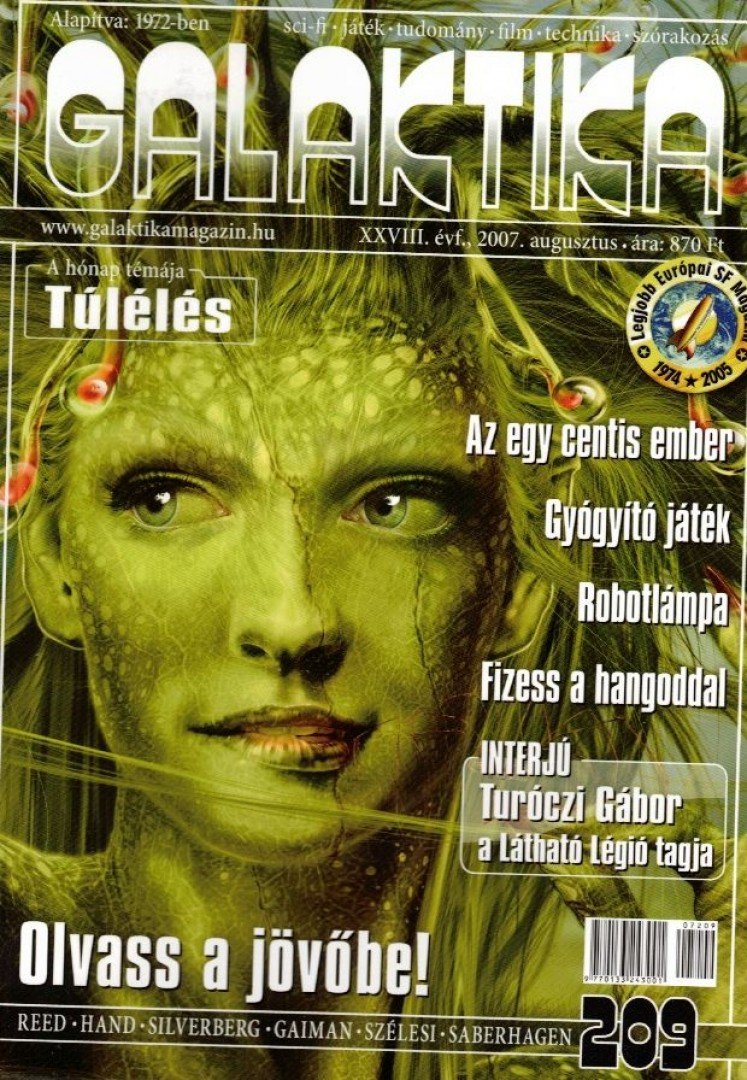 BURGER ISTVÁN - Galaktika 209. XXVIII. évf. 2007. augusztus [antikvár]