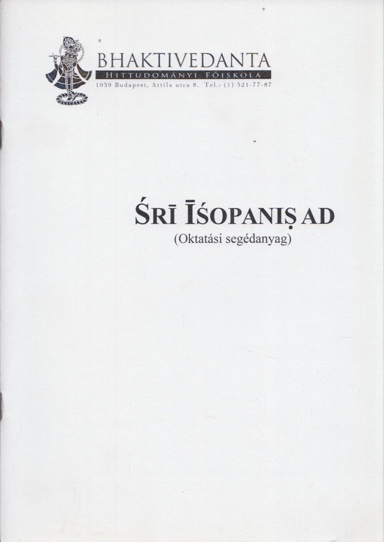 Sri Isopanisad [antikvár]