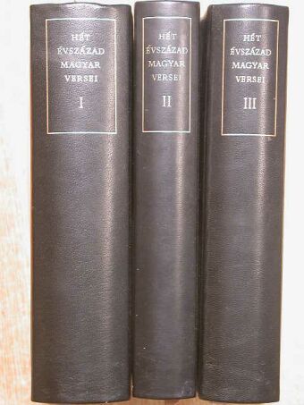 Medgyes Lajos - Hét évszázad magyar versei I-III. [antikvár]