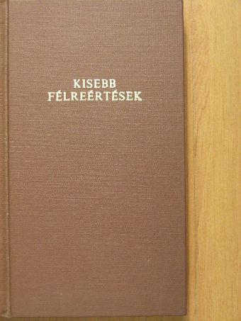 Megyesi Jenő - Kisebb félreértések [antikvár]