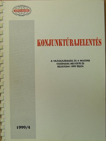 Bartha Attila - Konjunktúrajelentés 1999. december [antikvár]