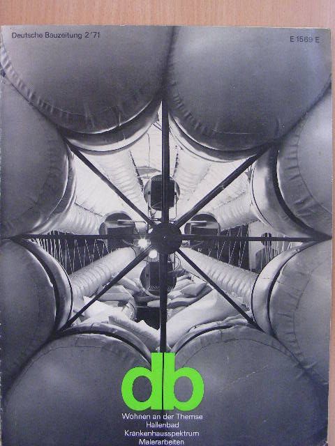 E. Pfanzler - db - "Deutsche Bauzeitung" 1971/2. [antikvár]