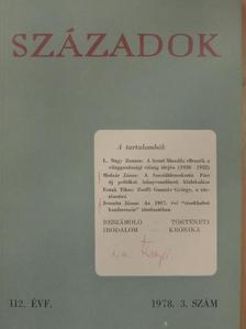 Ács Zoltán - Századok 1978/3. [antikvár]