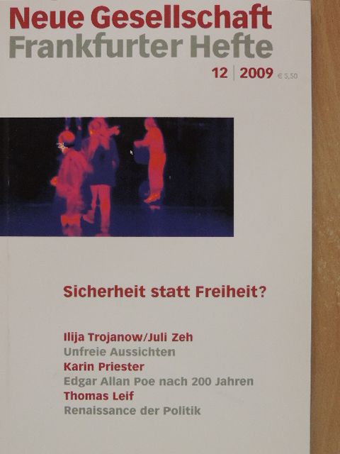 Christoph Zöpel - Neue Gesellschaft/Frankfurter Hefte 2009/12. [antikvár]