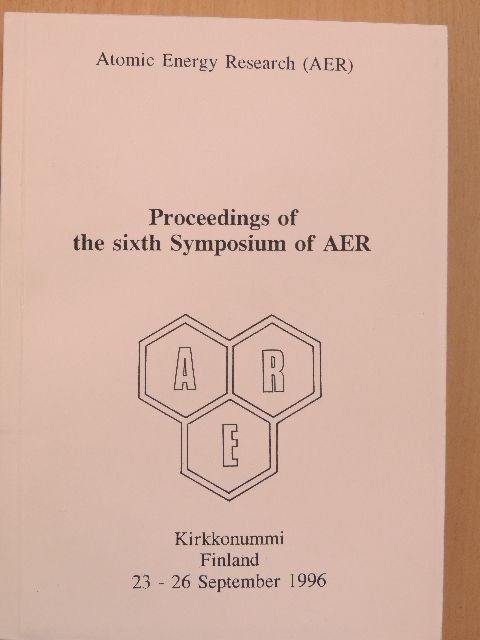 H. Kontio - Proceedings of the sixth Symposium of AER [antikvár]