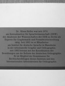 Klaus Heller - Reform der deutschen Rechtschreibung [antikvár]