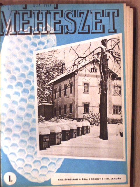 Asztalos P. K. - Méhészet 1971. január-december [antikvár]