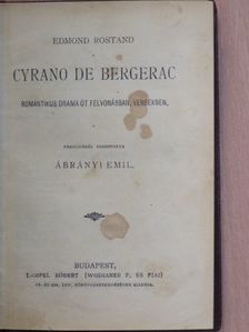 Edmond Rostand - Cyrano de Bergerac [antikvár]