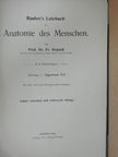 Prof. Fr. Kopsch - Rauber's Lehrbuch der Anatomie des Menschen Abteilung 1. (töredék) [antikvár]