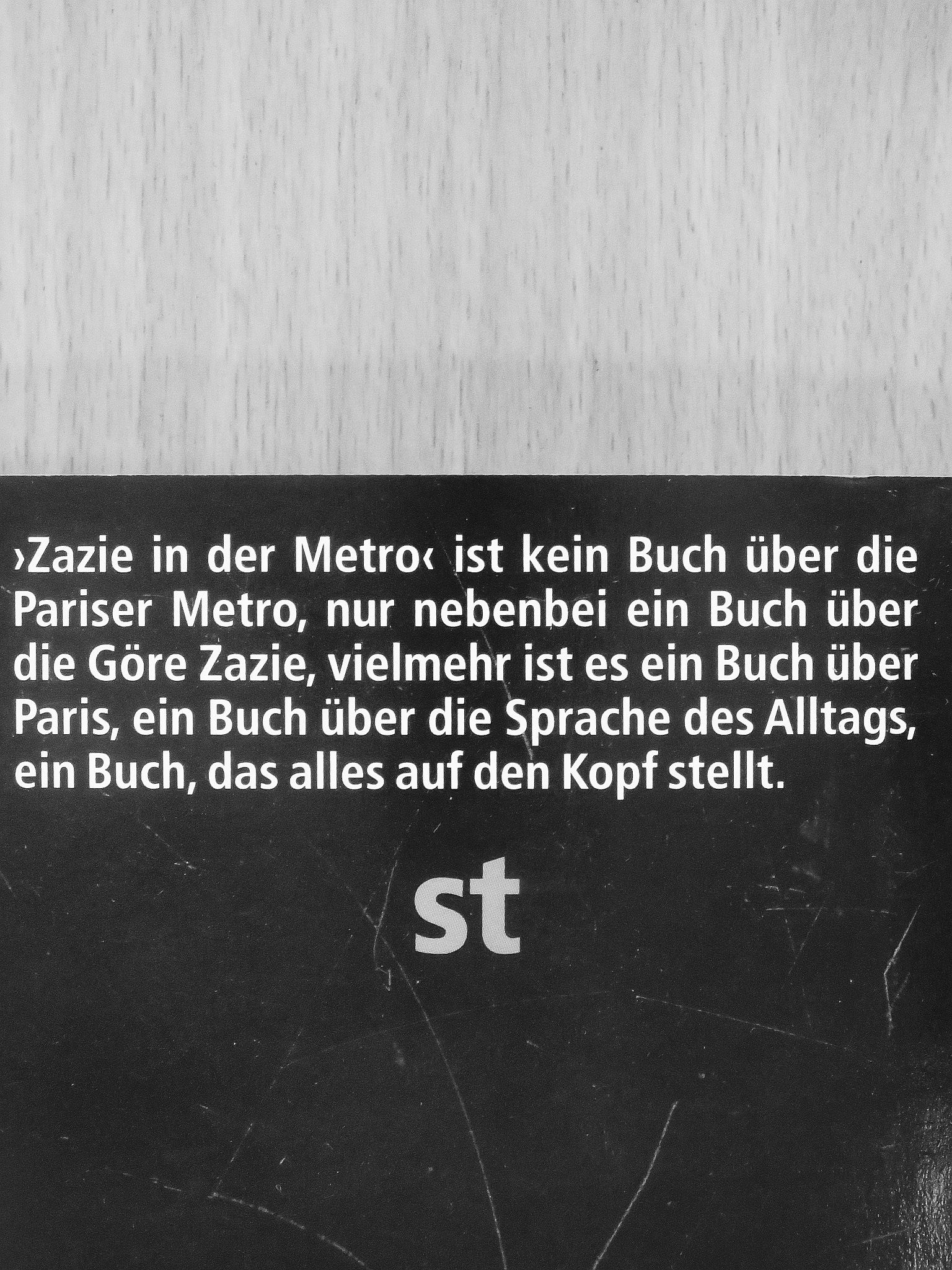 Raymond Queneau - Zazie in der Metro [antikvár]