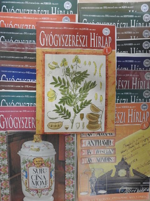 Gyógyszerészi Hírlap 2005-2007. (vegyes számok) (20 db) [antikvár]