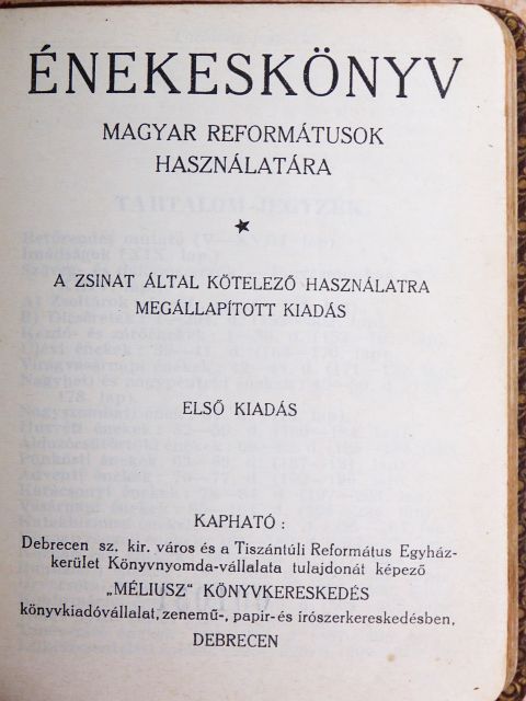 Énekeskönyv [antikvár]