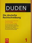 Duden - Die deutsche Rechtschreibung 1. [antikvár]