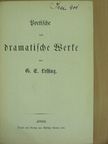 G. E. Lessing - Poetische und dramatische Werke (gótbetűs) [antikvár]