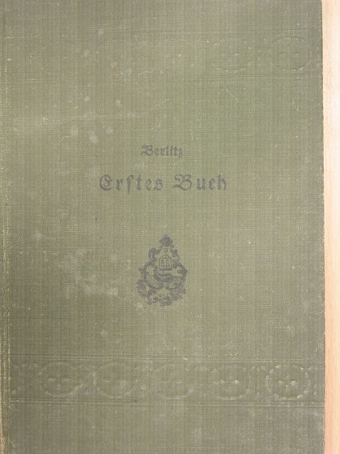 Lehrbuch für den Unterricht in den neueren Sprachen - Deutscher Teil für Erwachsene I. (gótbetűs) [antikvár]